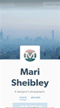 Mobile Screenshot of marisheibley.com
